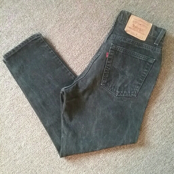 Levi's Denim - Vintage Levi's 550 high waisted tapered leg